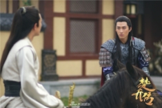 Yue faces Yan xun to defend the scholars of Wei